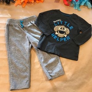 Boys matching outfit 24 months